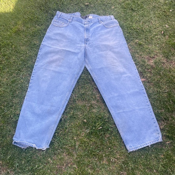 GRAIL 90s SILVERTAB LEVIS BAGGY FIT GRUNGE ALTERNATIVE STREETWEAR SKATER 42x32 - Picture 1 of 16